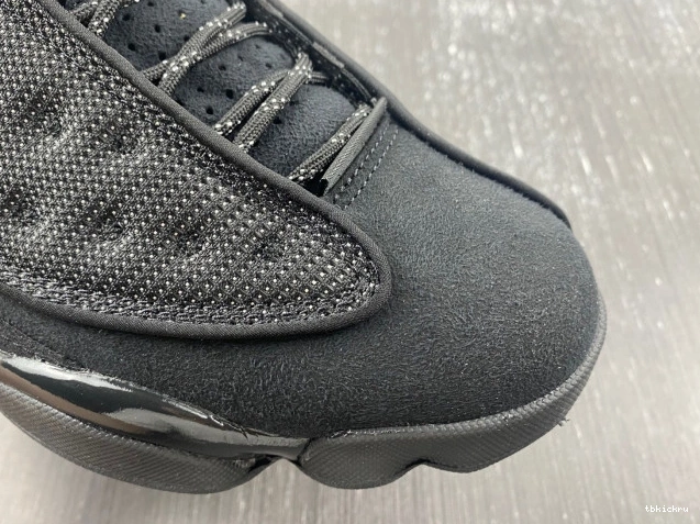 Rep TBkick 414571-011 Retro Jordan 13 Air Black Cat 0724